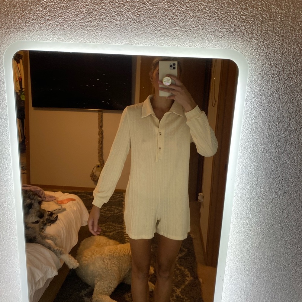 Shein knitted romper